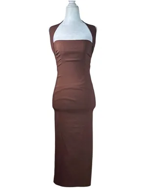 House of Harlow 1960 x REVOLVE Melody Midi Dress in Chocolate Brown XSmall Women thumbnail 4
