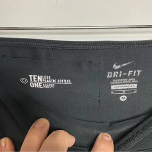 Nike dri fit leggings black‎ size medium thumbnail 4