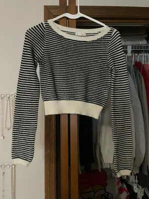 Blu Pepper Striped Sweater thumbnail 1