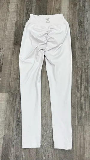 CLS Scrunched Bum Leggings White thumbnail 2