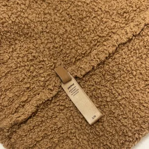 SKIMS Cozy Knit Tank Top Camel Brown Boucle Lounge Scoop Neck S/M thumbnail 7