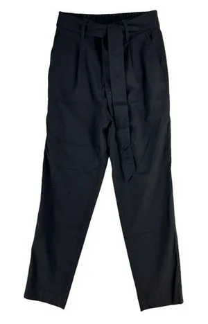 GAP Pleated Front‎ High Rise Belted Crop Pant thumbnail 1
