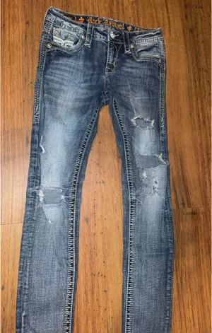 Rock Revival Mid Rise Skinny Jeans thumbnail 3