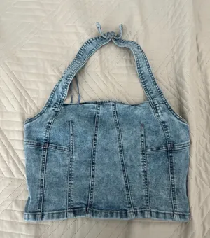 Jean Halter Corset Blue Size L thumbnail 1