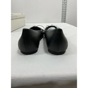 Womans New A New Day Valentina Slip On Flats Size 9.5 Black Buckle Accent thumbnail 3
