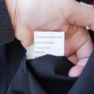 Solitaire Black Linen Blend V-Neck Shirt Embroidered Artisan Blouse‎ Artsy Boho thumbnail 6