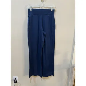 Pact Organic Stretch Lounge Pant Pull On Pockets Blue Size Small thumbnail 2