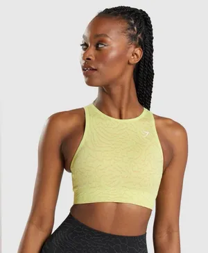 Gymshark Size S Neon Adapt Animal Seamless Sports Bra thumbnail 1