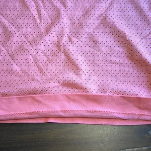 Lululemon Coral Perforated Athletic Tee T-Shirt Short Sleeve Pink Orange 4 thumbnail 4