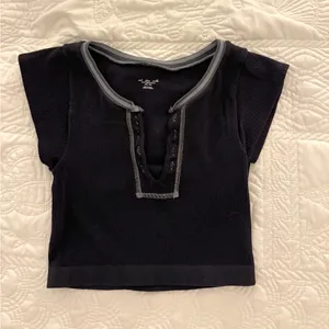 Urban Outfitters Go for Gold Seamless Crop Top thumbnail 1