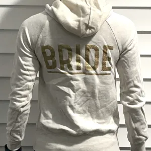 Ideology White shade zip up Bride / Future Mrs. thumbnail 2