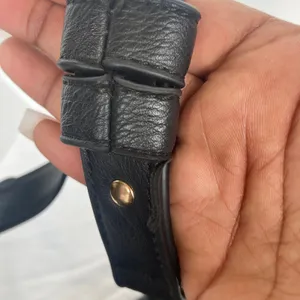 Madison West Black Vegan Leather Shoulder Bag thumbnail 5