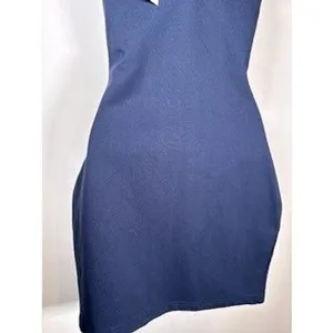 SUPERDOWN One Shoulder‎ Mini Dress S Navy Blue Bodycon Revolve Cocktail NWT thumbnail 5