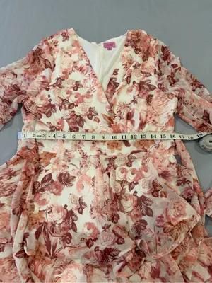 Mi Ami by Francesca floral romper in L thumbnail 3