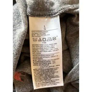 Old Navy Women's Gray Pink Flamingo Soft Wash Short Sleeve Tee‎ Size Large thumbnail 11