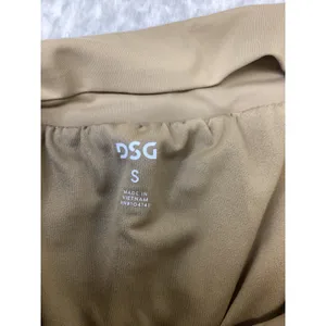 DSG Stride High-Rise Short Womens Small Warm Stone Tan Active Running Shorts NWT thumbnail 3