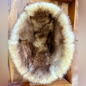 Shearling Buckskin Reversible Bucket Hat thumbnail 4