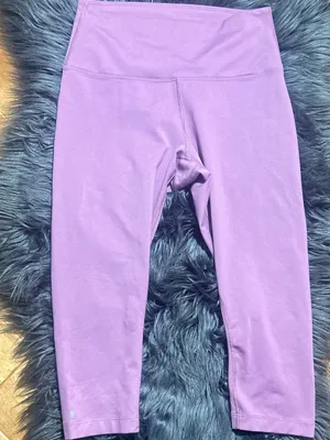 Nobull Womens 7/8 High Rise Matte Leggings Orchid Purple' Capris Size Medium thumbnail 2