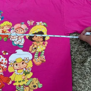 Strawberry Shortcake and Friends Pink T-shirt Sz S thumbnail 3