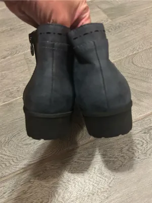 JSport Jenna Ankle Boots in navy blue - size 8 thumbnail 2