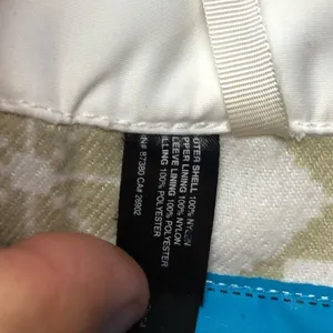 Special Blend Hooded Full‎ Zip Snow Coat in Blue White Size Medium thumbnail 3