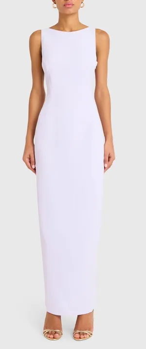 Amanda Uprichard Marbella Maxi Dress in Lavender XS thumbnail 1