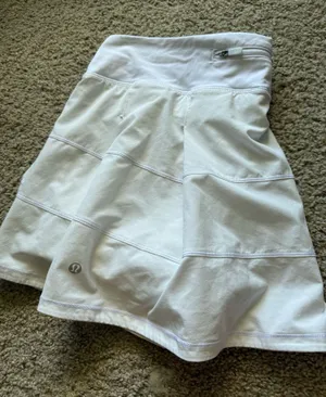 White Lululemon Skirt thumbnail 2