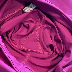 Lululemon X Peloton Women Together We Go Far Fast Free Legging Fuchsia Sz 4 NWOT thumbnail 10