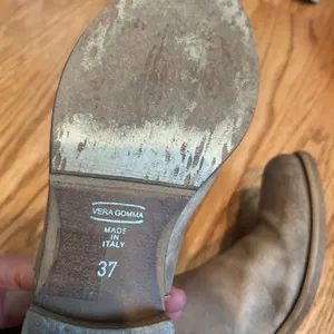 Almond toe Ankle Boots Tan Size 7.5 thumbnail 5
