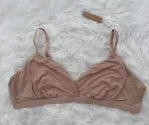 Skims Fits Everybody Crossover Bralette Mica Size 4X thumbnail 1