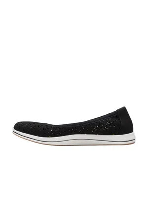 NWT Clarks Breeze Roam Ballet Flat 26177228 Black 9.5N thumbnail 3