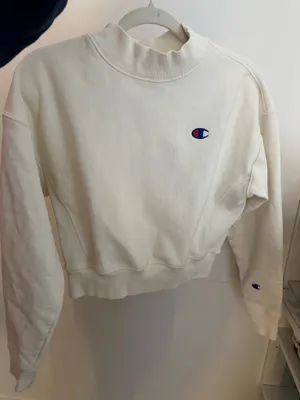 Mock Neck Sweatshirt Champion Cropped thumbnail 1