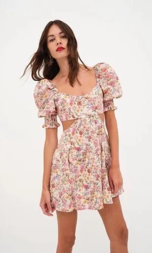 For Love And Lemons Arya Mini Dress thumbnail 1