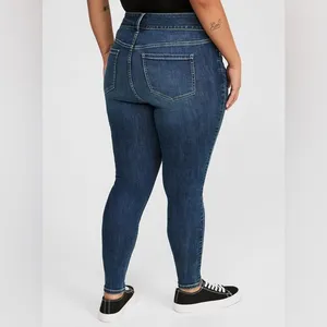 Torrid Super Soft Denim Jeggings Plus Size 18 Tall thumbnail 3