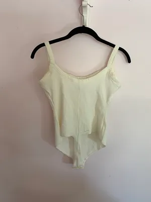 Cotton Jersey Scoop Neck Bodysuit thumbnail 4