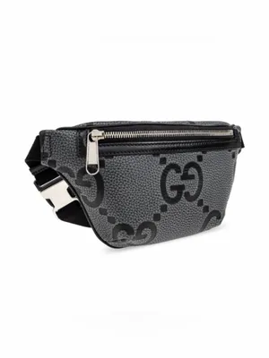 GUCCI Jumbo GG logo small leather belt bag thumbnail 4