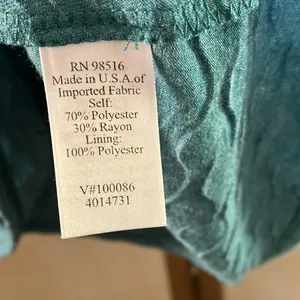FINAL MARKDOWN Coldwater Creek Blue Ruffled Tiered Tank Top small thumbnail 6