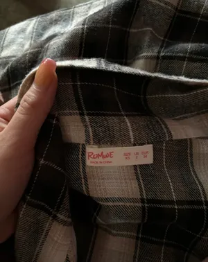 Romwe Oversized Flannel thumbnail 5