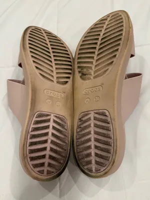 Crocs Brooklyn Buckle Low Low Slide Sandal Latte Tan Beige Size 10 thumbnail 4