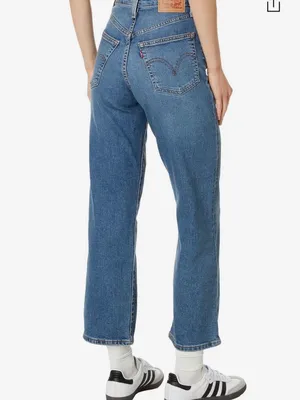 Levi’s Ribcage High-Rise Straight Ankle Jeans Women’s Size 27 thumbnail 2