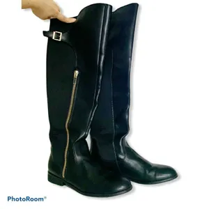 Kenneth Cole reaction knee high boots‎ black thumbnail 2