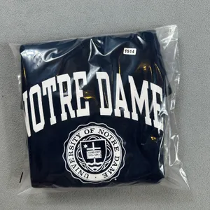Champion Notre Dame Crewneck Sweatshirt Women's Small Fighting Irish Navy Blue thumbnail 6
