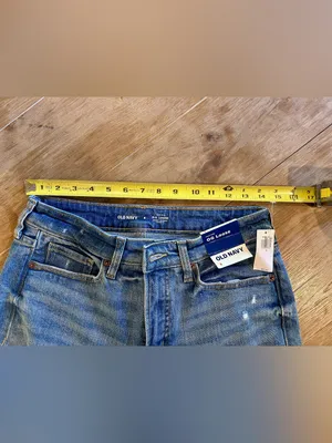 NWT-Old Navy High-Rise O.G Loose, size 8 thumbnail 6