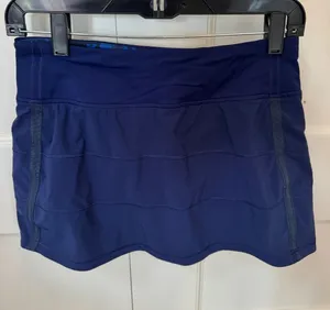 lululemon athletica Navy Blue Athletic Skort thumbnail 1