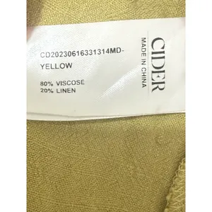 Cider Crochet Peasant Blouse Women’s Size XS Green/Yellow Boho Cottagecore NWOT thumbnail 9