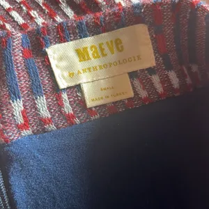Maeve Anthropologie Skirt Carolina‎ Wrap Pencil Lined Boho Stretch Multicolor SM thumbnail 10