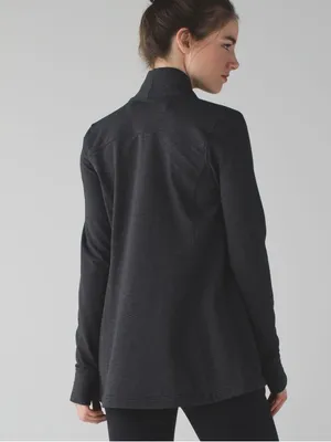 Lululemon Heathered Black Coast Wrap II thumbnail 2