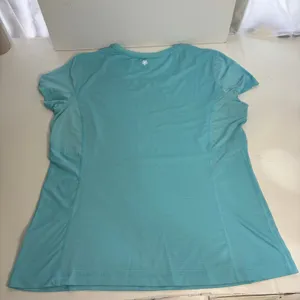Tek Gear DryTek Light Blue Shadow Stripe Athletic Tee XL thumbnail 8