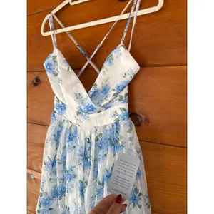 Lulus Cultivate Crushes White Floral Midi Dress XS Fairycore Wedding thumbnail 7