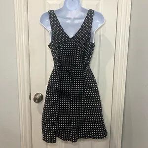 Princess Polly Nellie Mini Dress Black Polka Dot Dress thumbnail 5